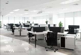 居家隔斷職員空間